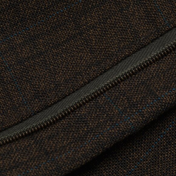 Sundazed (Germany) 70s, Glen Check, Tapered Leg, Pressed Pleats - Picture 8 of 13